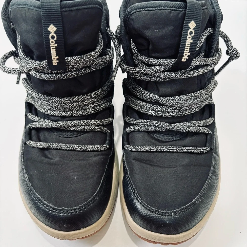 Columbia Women’s 8 Slopeside Village Omni Heat Waterproof Black Winter Snow Boot